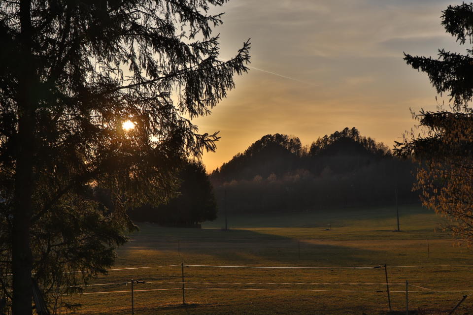 Blick auf Mechelgrün
